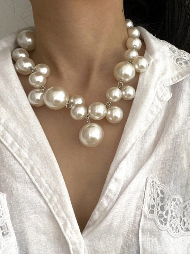 Maria™ - Statement Pearl Necklace