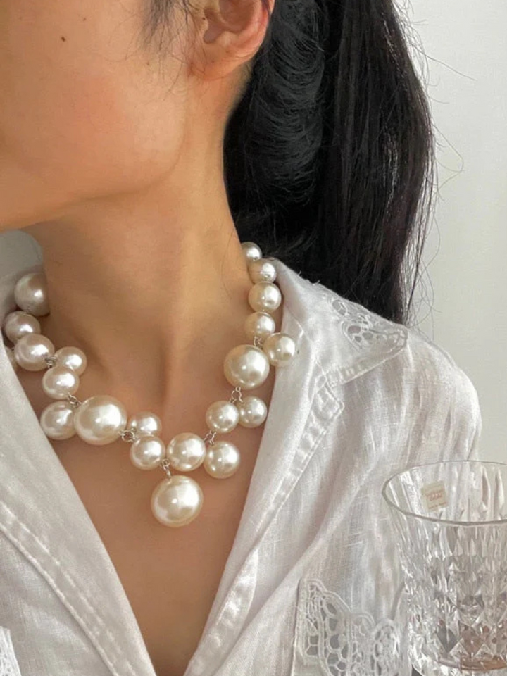 Maria™ - Statement Pearl Necklace
