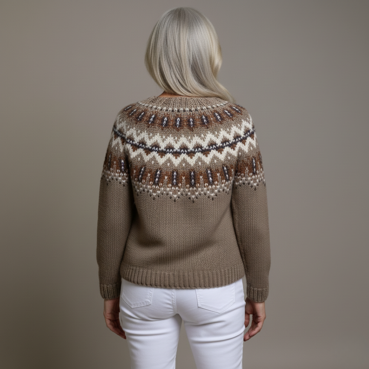 Adeline™ - Retro Icelandic Cardigan
