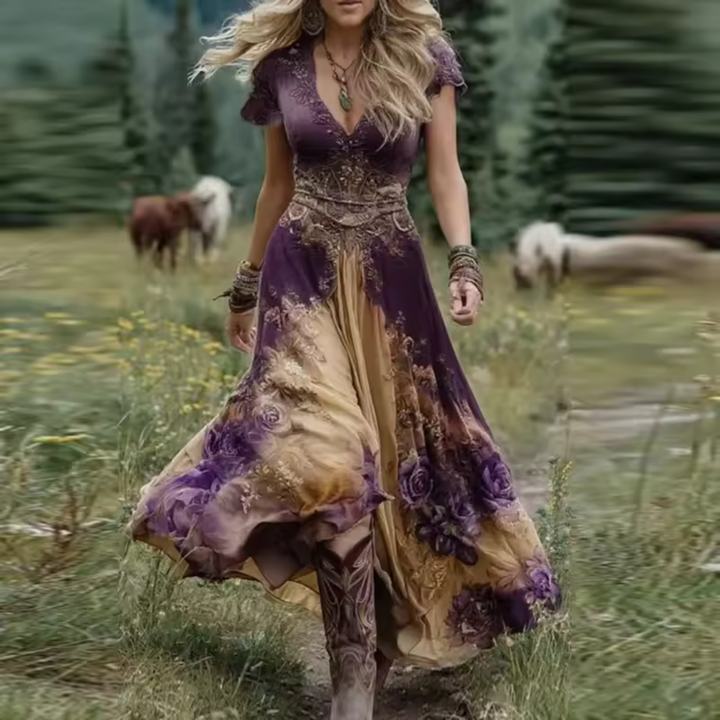 Aurora™ - Enchanted Bohemian Maxi Dress