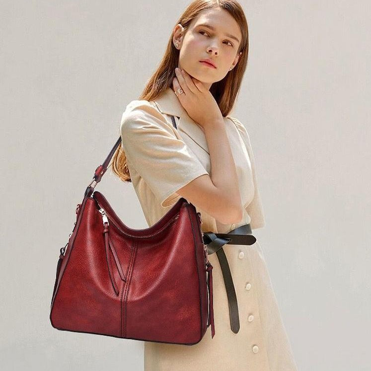 Cecile™ - Chic Leather Tote Bag