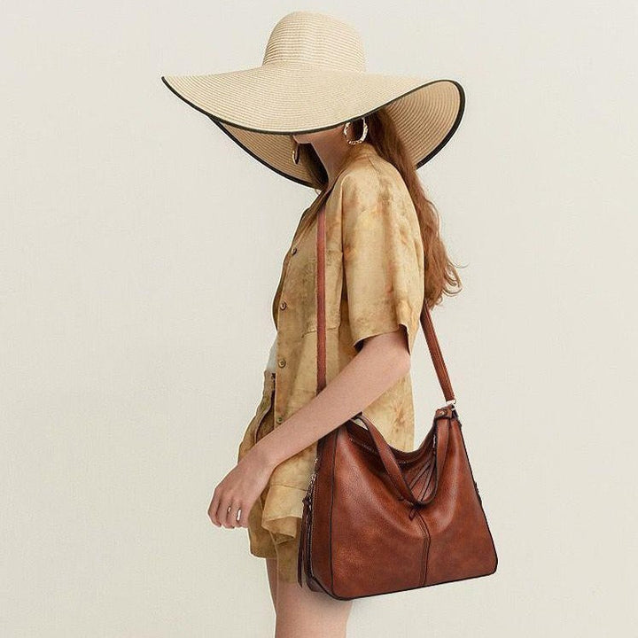 Cecile™ - Chic Leather Tote Bag