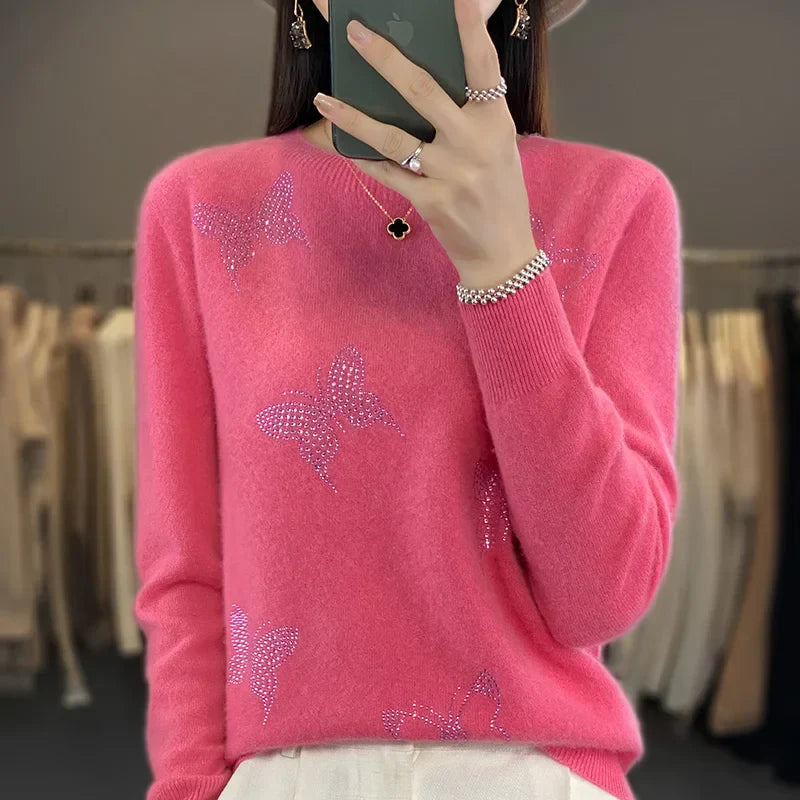 Odessa™ - Butterfly Knit Sweater