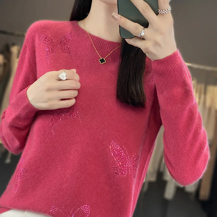 Odessa™ - Butterfly Knit Sweater