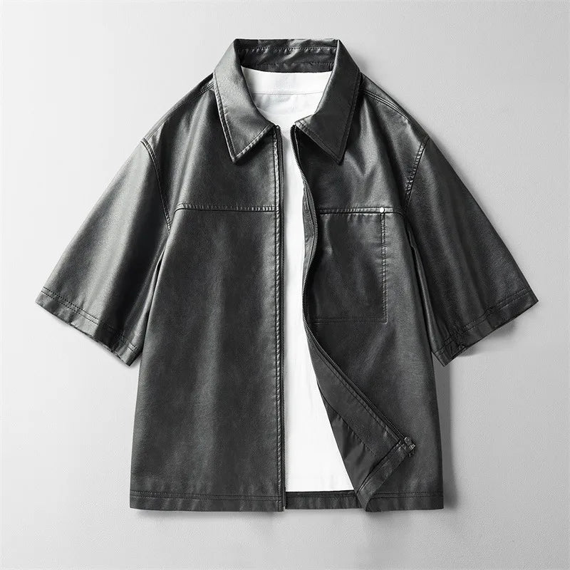 Daniel™ - Leather Shirt
