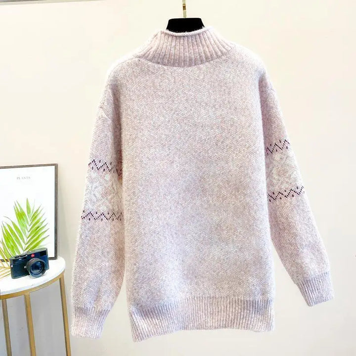 Isabella™ - Snowflake Knit Pullover