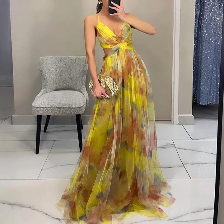 Jessica™ - Enchanting Floral Maxi Dress