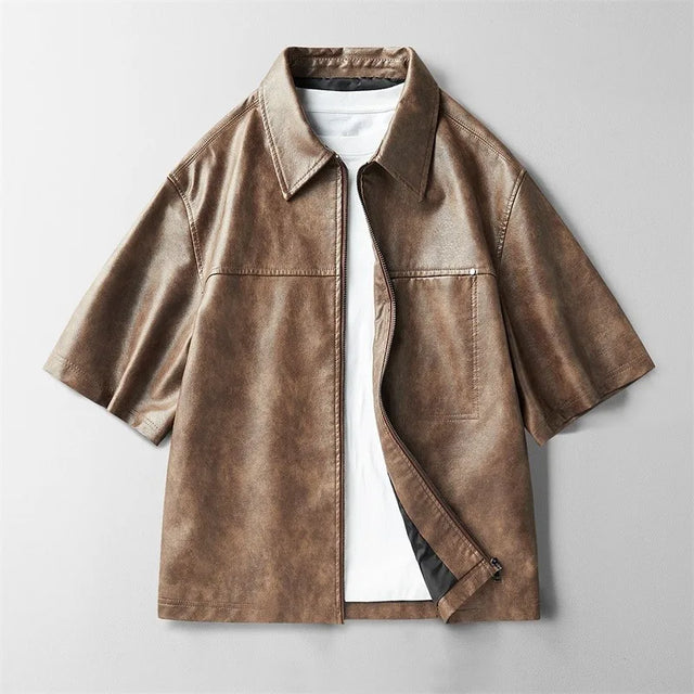 Daniel™ - Leather Shirt