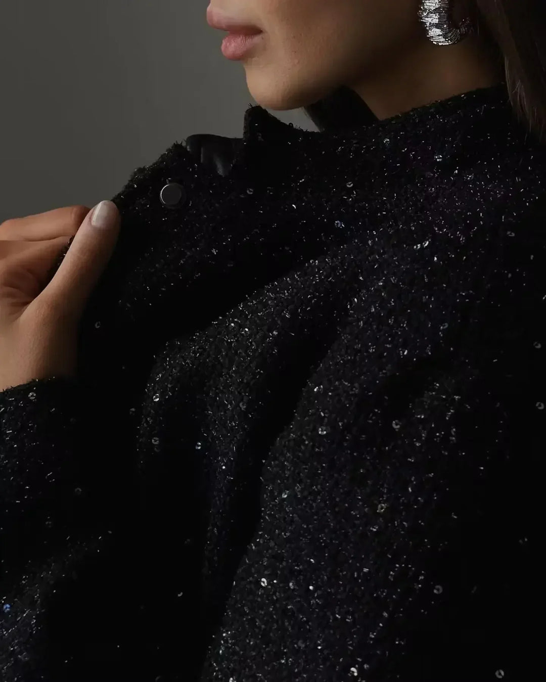 Lumina™ - Sequin-Embellished Jacket