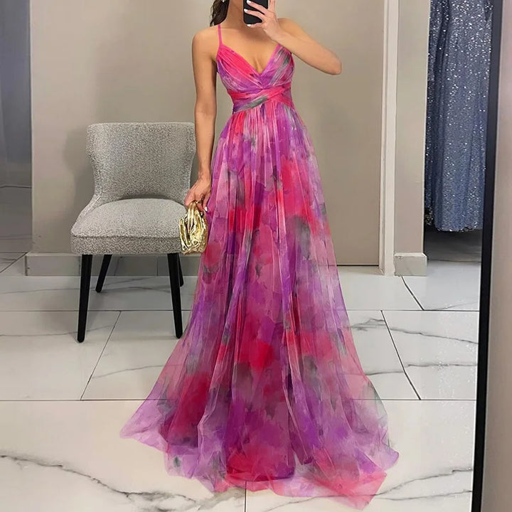 Jessica™ - Enchanting Floral Maxi Dress