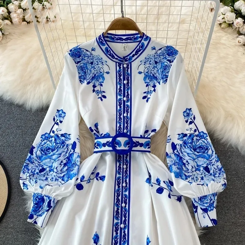 Eliana™ - Regal Blossom Maxi Dress