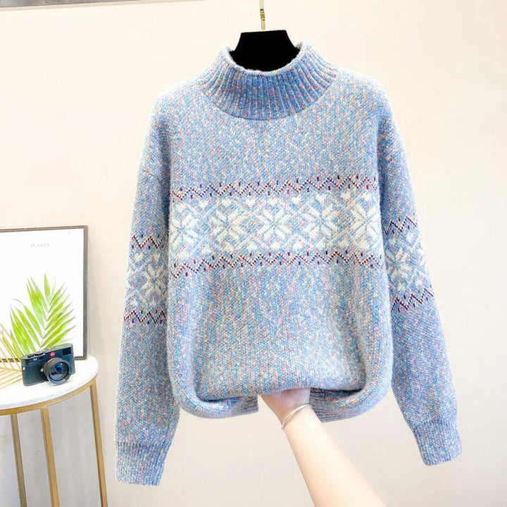 Isabella™ - Snowflake Knit Pullover