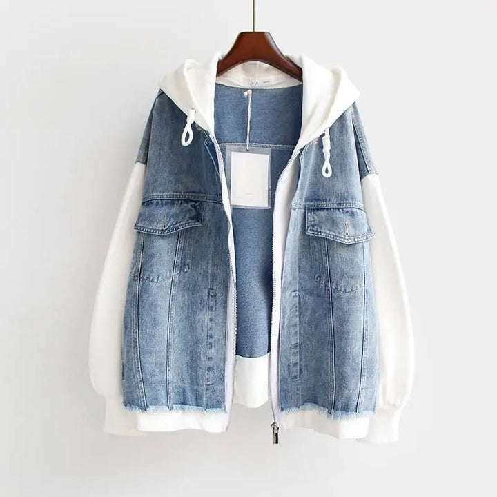 Vivian™ - Denim Hoodie Jacket