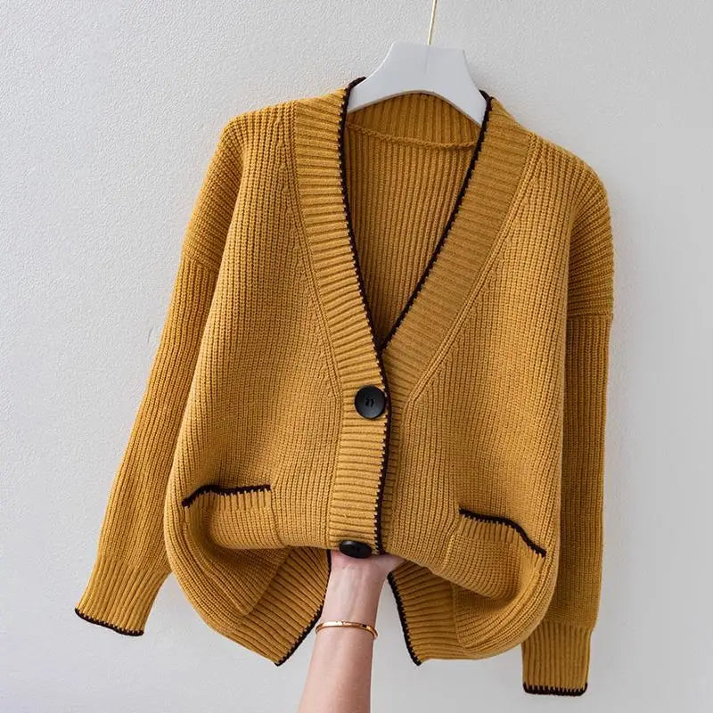 Ava™ - Stylish Button-Up Cardigan