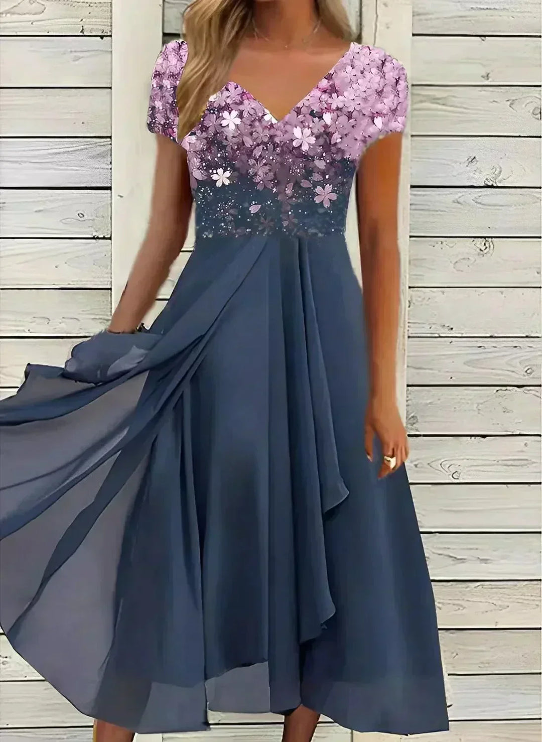 Wendy™ - Chic Midi Dress