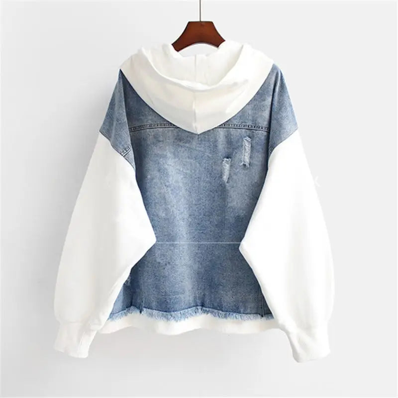 Vivian™ - Denim Hoodie Jacket