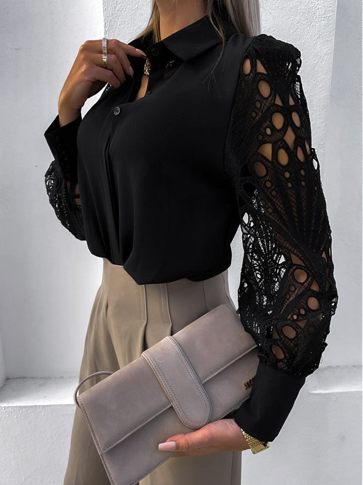 Ruby™ - Hollow Out Blouse