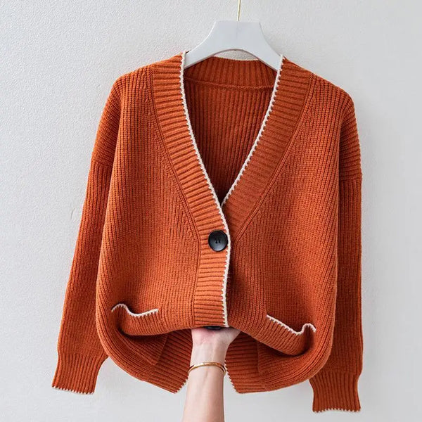 Ava™ - Stylish Button-Up Cardigan