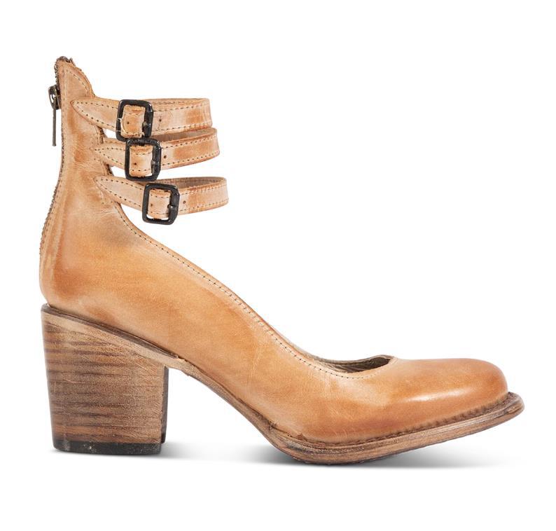 Evelyn™ - Timeless Vintage Leather Heels