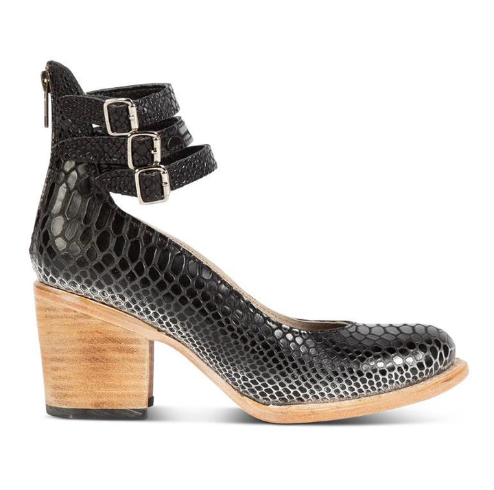 Evelyn™ - Timeless Vintage Leather Heels