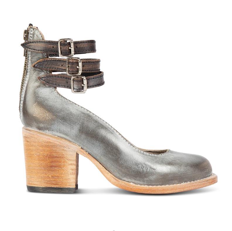 Evelyn™ - Timeless Vintage Leather Heels