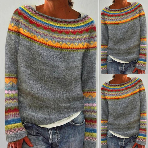 Elyse™ - Vintage Wool Sweater