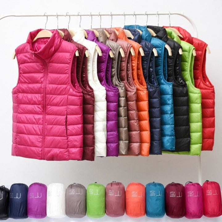 Galora™ - Waterproof Down Vest with White Duck Fill