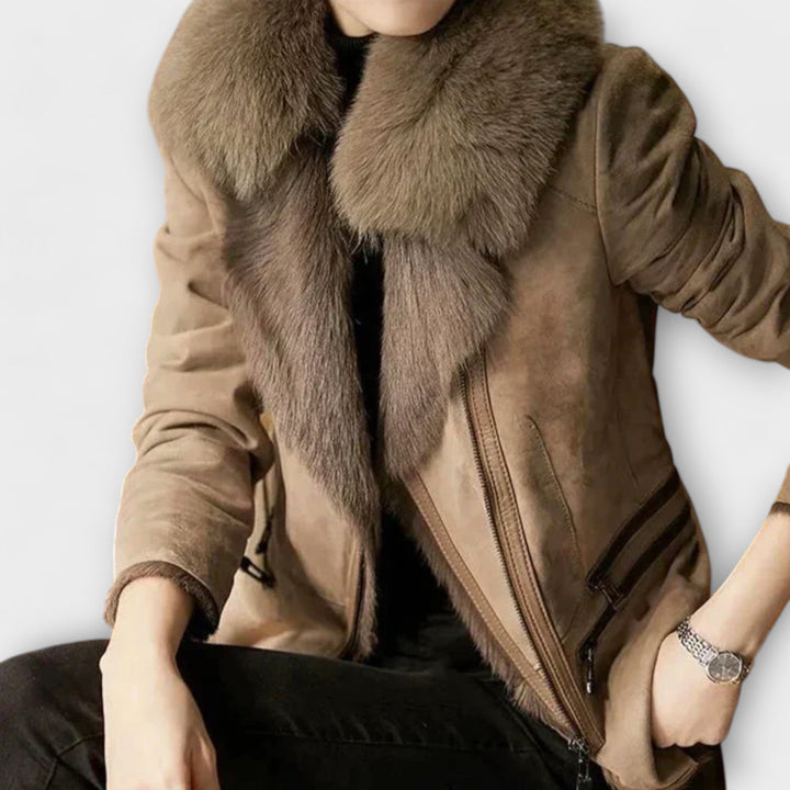 Taryn™ - Sheepskin Leather Jacket