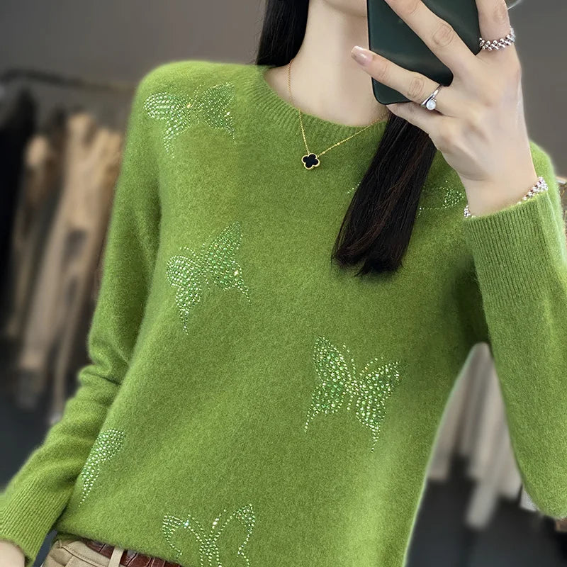 Odessa™ - Butterfly Knit Sweater