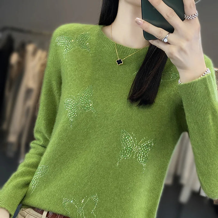 Odessa™ - Butterfly Knit Sweater