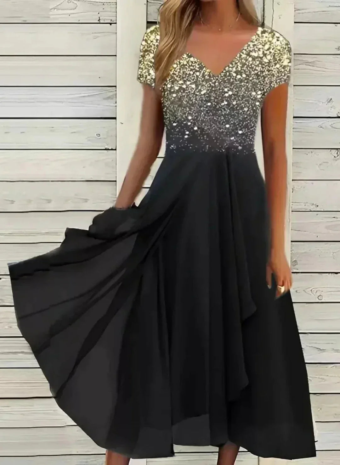 Wendy™ - Chic Midi Dress