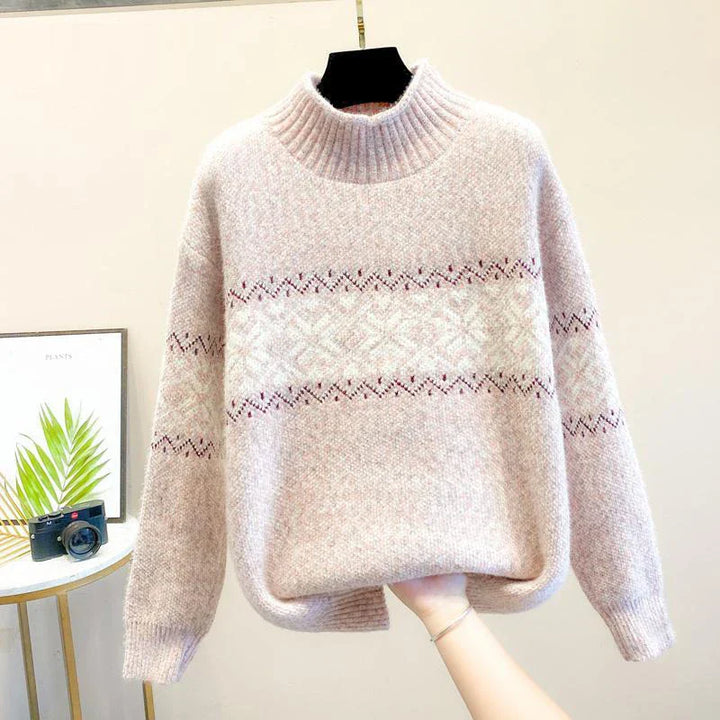 Isabella™ - Snowflake Knit Pullover