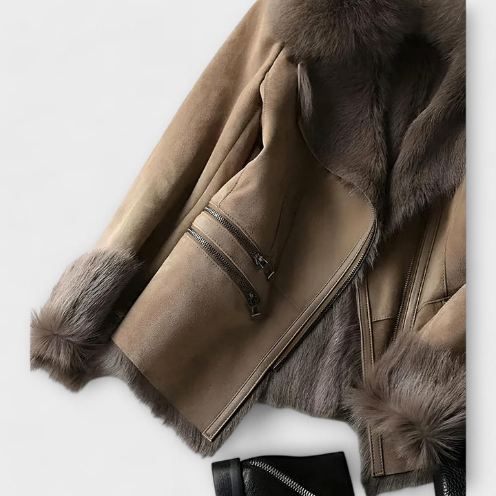 Taryn™ - Sheepskin Leather Jacket