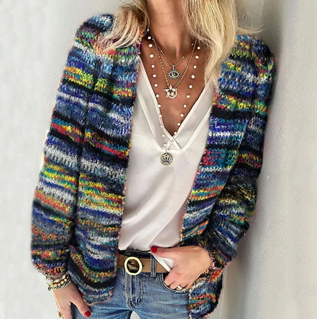 Catherine™ - Warm Multicolor Cardigan