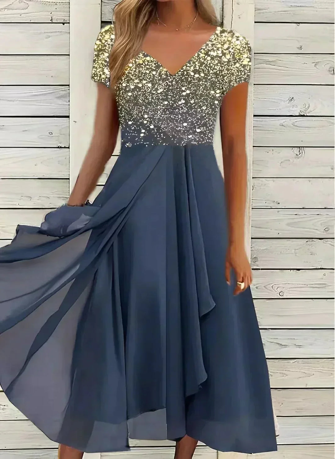 Wendy™ - Chic Midi Dress