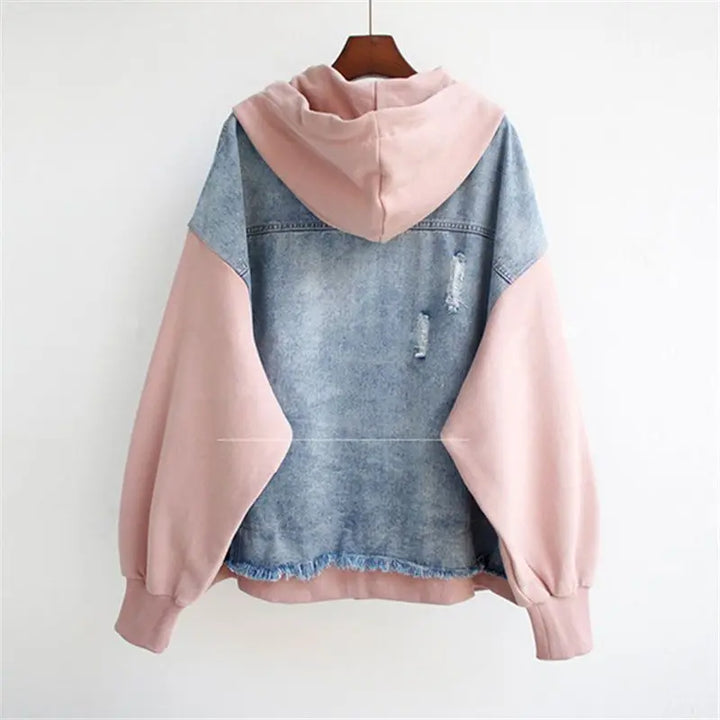Vivian™ - Denim Hoodie Jacket