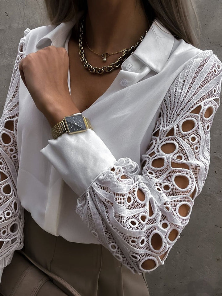 Ruby™ - Hollow Out Blouse