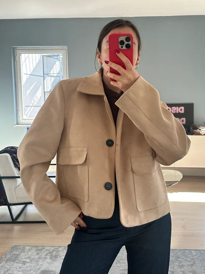 Marissa™ - Faux Suede Jacket