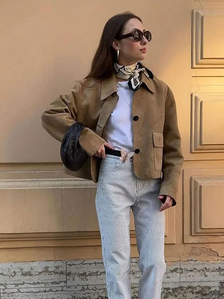 Marissa™ - Faux Suede Jacket