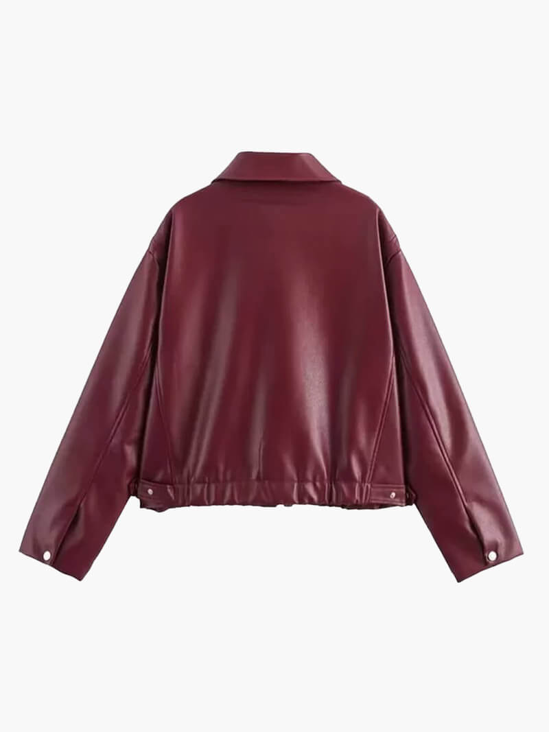 Romy™ - Luxe Leather Jacket