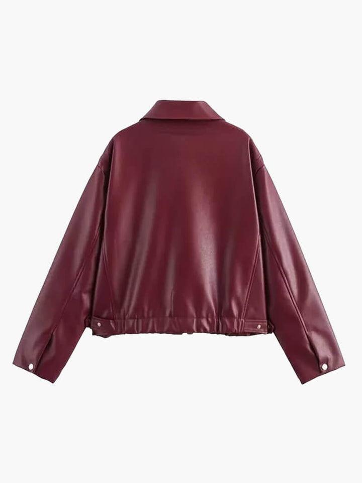 Romy™ - Luxe Leather Jacket