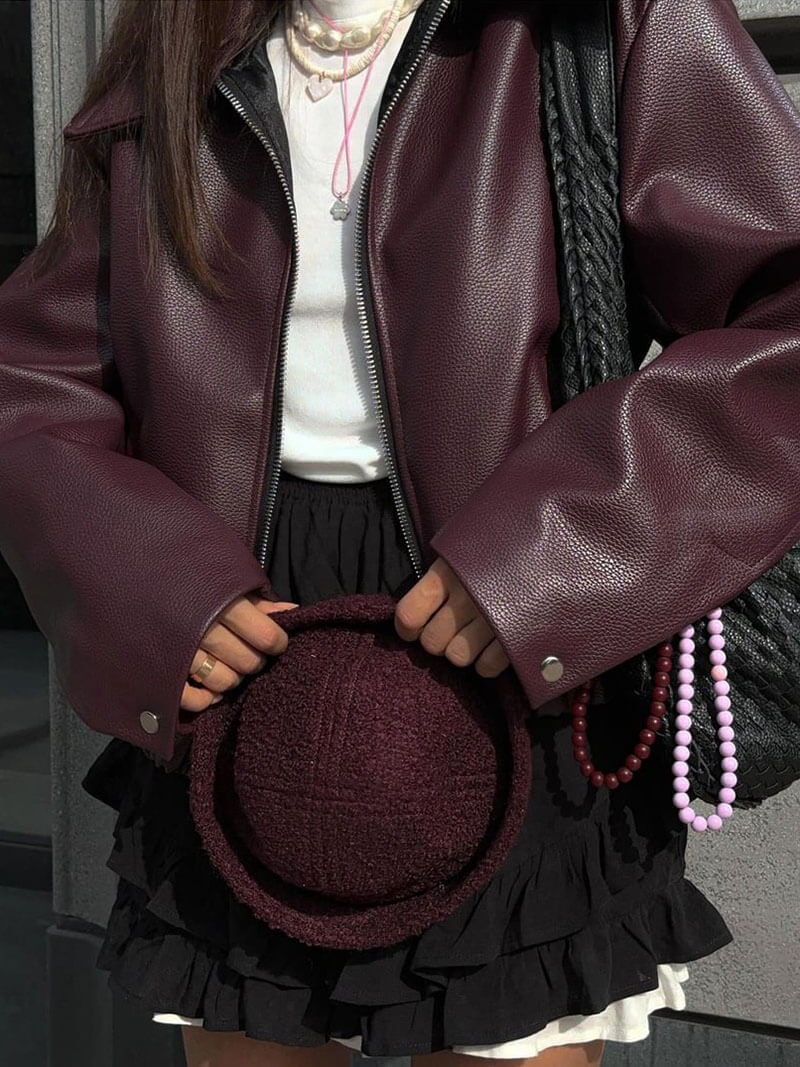 Romy™ - Luxe Leather Jacket