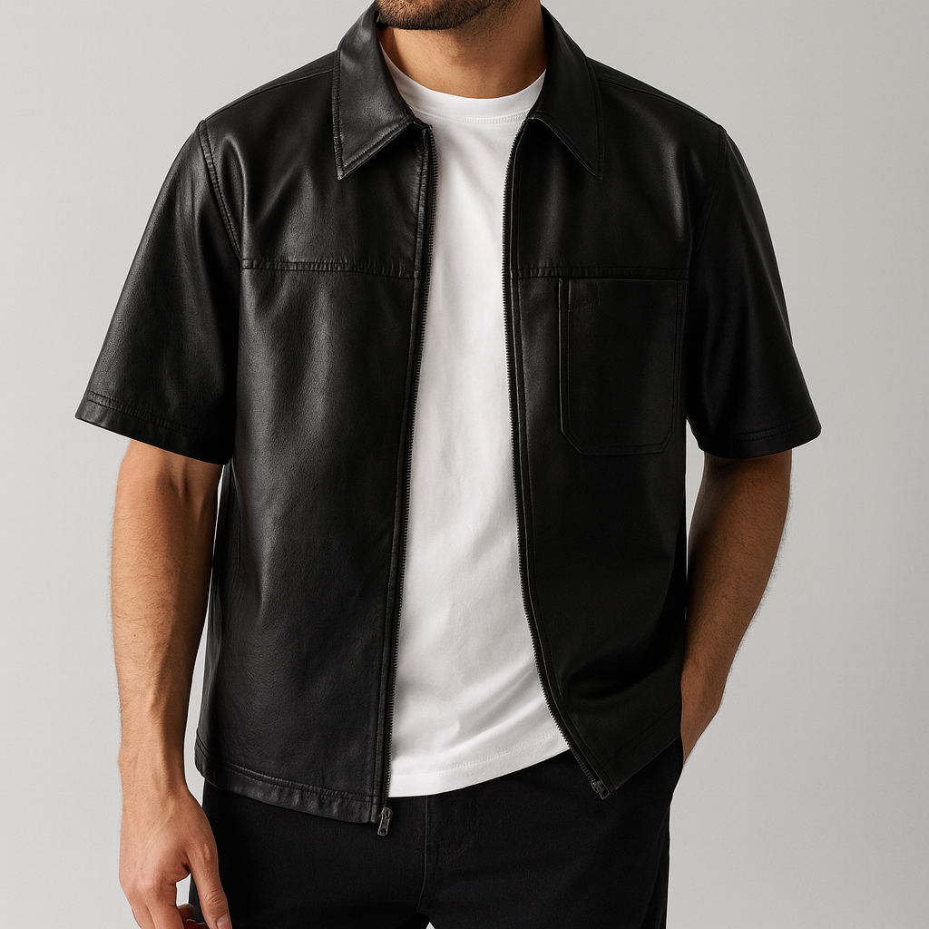 Daniel™ - Leather Shirt