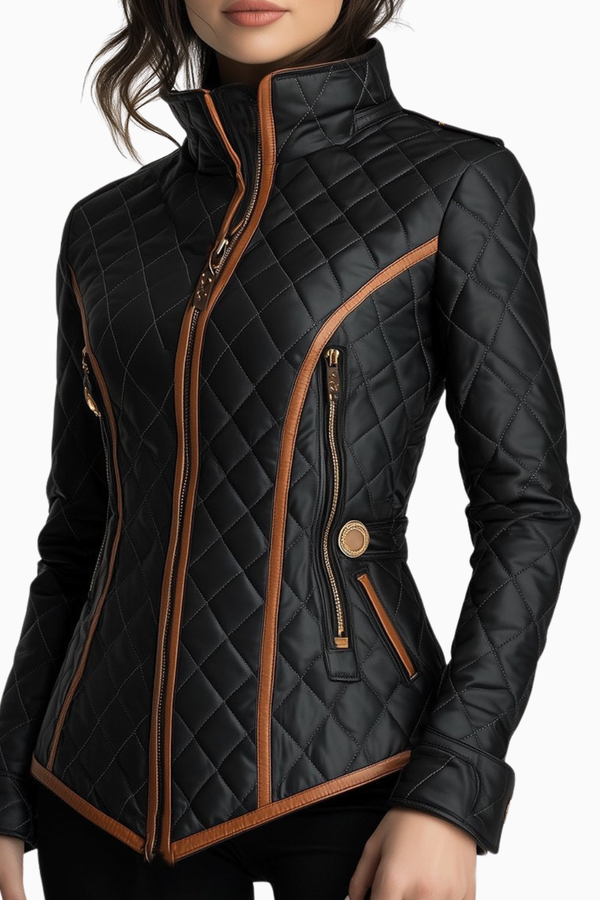 Lillian™ - Diamond-Quilted Padded Jacket