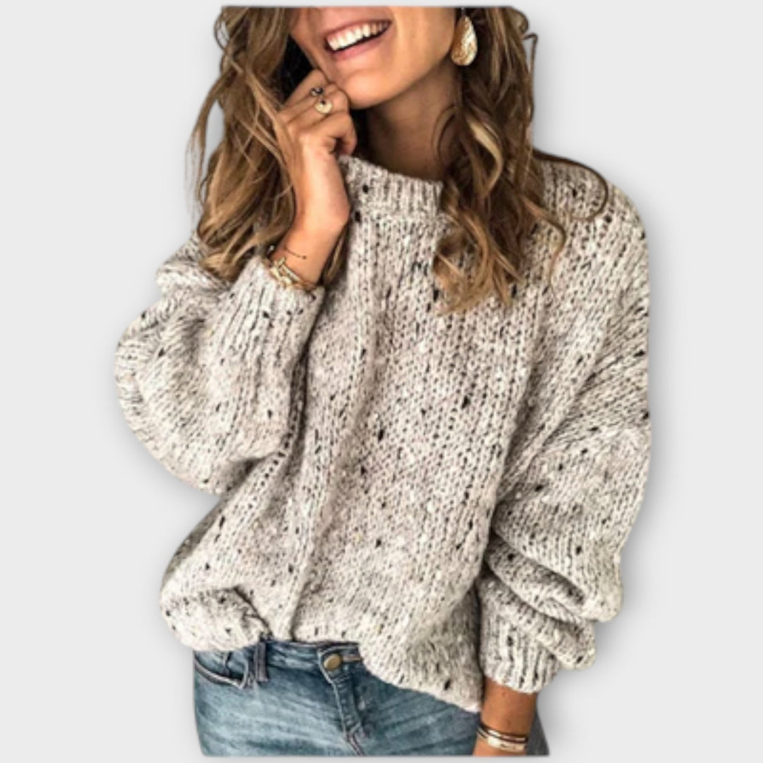 Sophie™ - Marled Knit Sweater