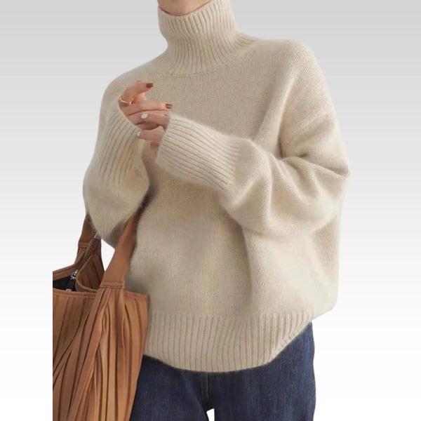 LINEA™ - Elevated High Collar Sweater