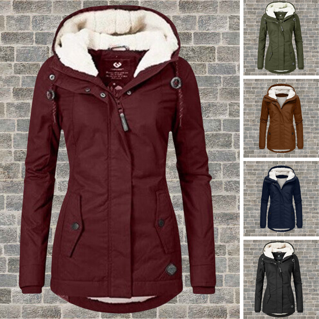 Jenna™ - Snug Sherpa Hoodie Coat
