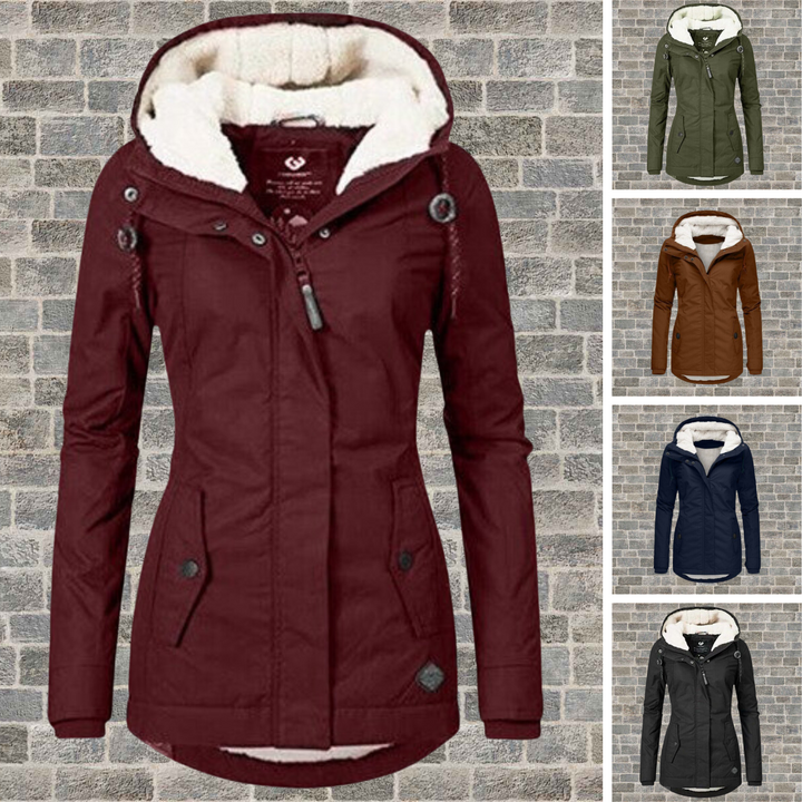 Jenna™ - Snug Sherpa Hoodie Coat