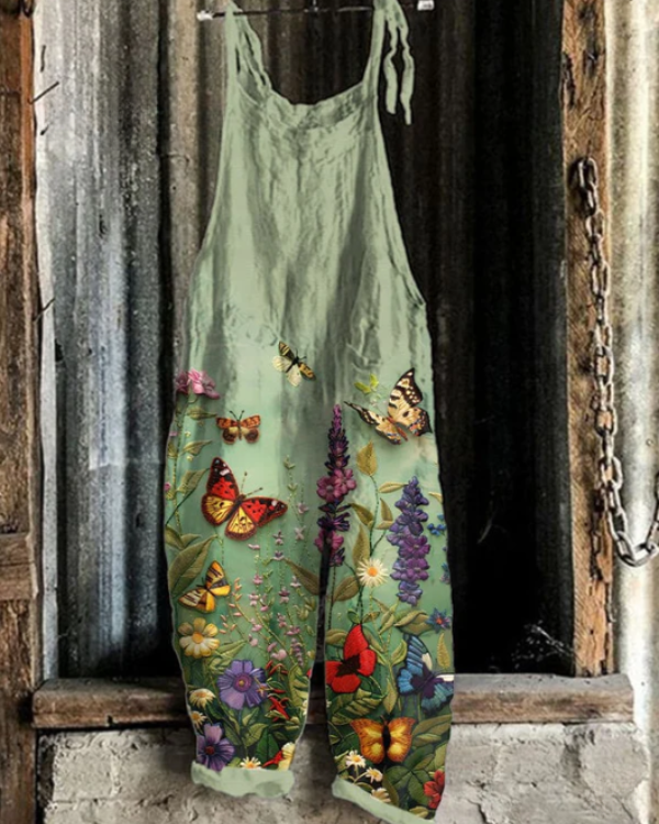 Freya™ - Floral Butterfly Jumpsuit