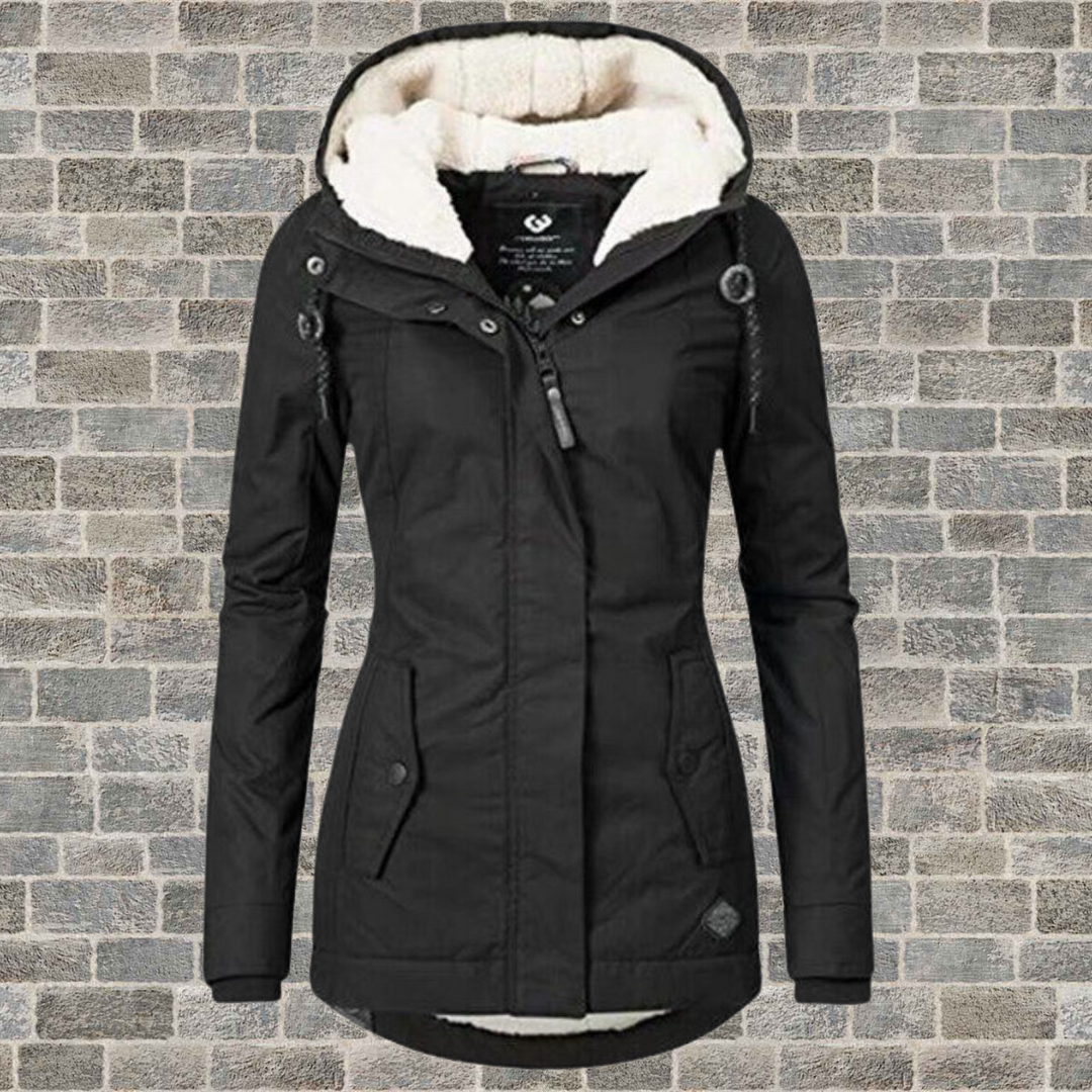 Jenna™ - Snug Sherpa Hoodie Coat